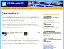Tablet Screenshot of airportcuracao.com